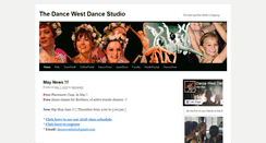 Desktop Screenshot of dancewest.org